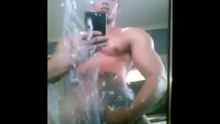 Bazil Guy Shoots a Huge Load